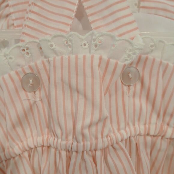 NWT Vintage Cuties by Judy Dress Flowers and Bows, Pink, Size 3 - Picture 4 of 7